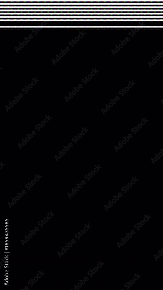Wall mural retro analog crt error screen in vertical format with static noise glitch effect for video editing o