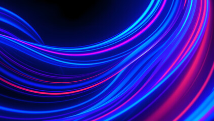 3D rendering wavy line texture, abstract kv main visual business PPT background