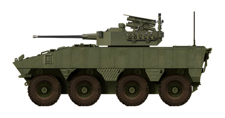 VBCI G30 (The concept of a French armored personnel carrier with the Guardian 30 combat module)