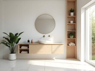 Opulent Modern Bathroom with Stylish Design