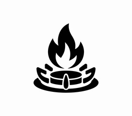 vector fire icon