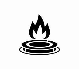 gas flame icon