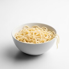 A Bowl of Cooked Spaghetti