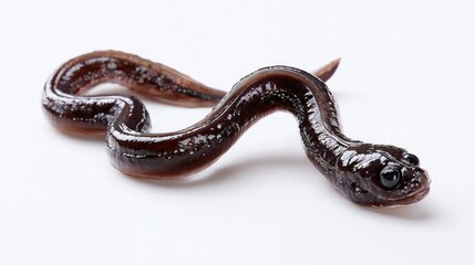 Obraz premium Close-up of a dark eel