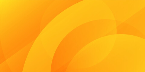 Curve blend orange background with circles. Modern