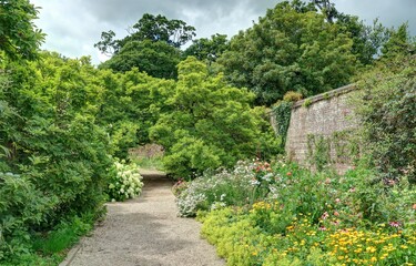 parc, jardin et château dans le Comté de Wicklow en Irlande 