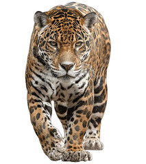 Obraz premium Jaguar walking forward