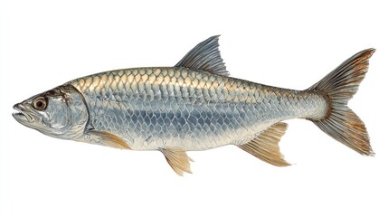 Fototapeta premium Profile view of a fish 