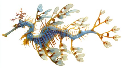 Sea Dragon, vibrant colours