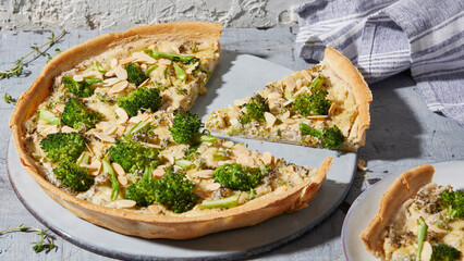 Broccoli quiche