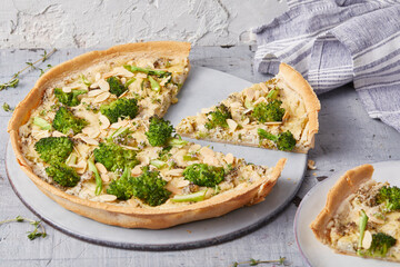 Broccoli quiche