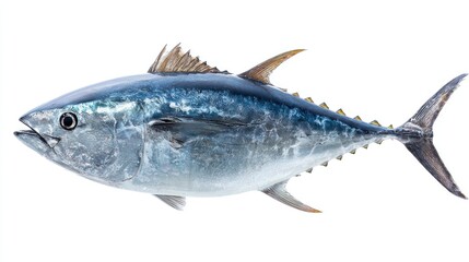 Tuna fish profile view