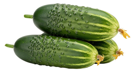 Isolated Cucumbers