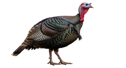 Isolated Wild Turkey