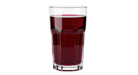 Isolated Red Grape Juice
