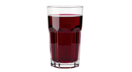 Isolated Red Grape Juice