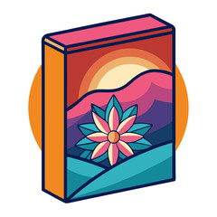 vector illustration of a fire