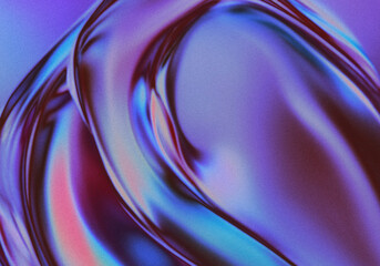  Atmospheric dark grainy gradient abstract background, color blending effect, aesthetic soft texture