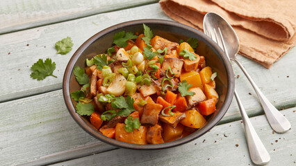 Mushroom curry