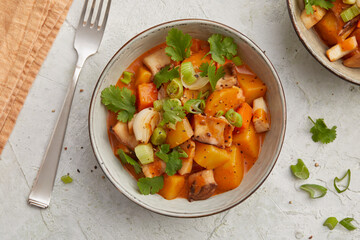 Mushroom curry