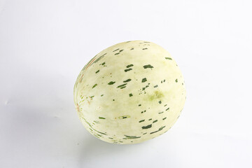 Ripe sweet juicy Dalmatin melon