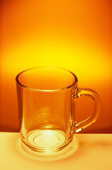 empty glass cup 