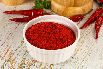 Spicy dry hot Chili powder