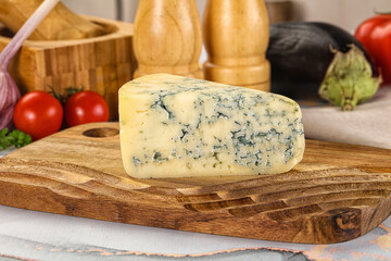 Dor blue cheese with mold