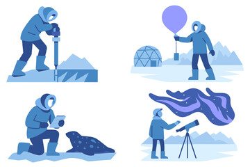 Arctic scientific research and environmental observation