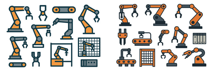 Industrial Robotic Arms and Automation Equipment