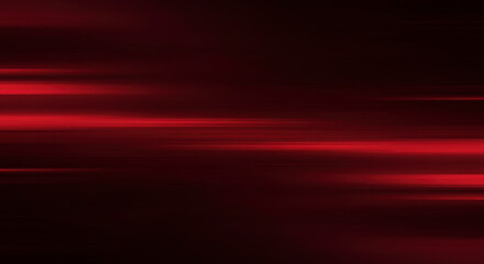 Abstract Red Light Streaks Blurred Motion Background
