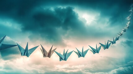 A symbolic visual narrative that highlights the emotional challenges and intellectual aspirations in both personal life and professional work