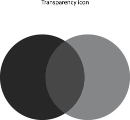 Image transparency symbol, color transparency, and color matching. Image editing tool. 