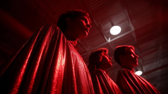 Red Shining Team Steadfastly Moving Forward