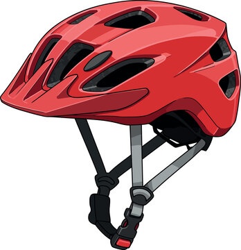 cycling helmet clipart