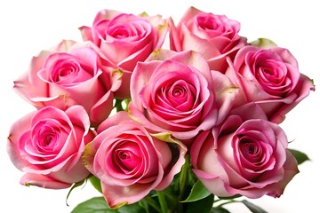 Obraz premium Bouquet of pink roses
