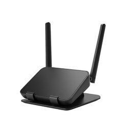 Fototapeta premium wireless router stand