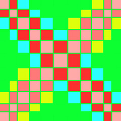 abstract background with colorful squares