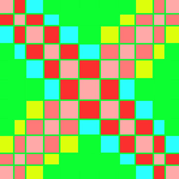 abstract background with colorful squares