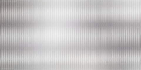 Vector ribbed glass texture in white and grey with mesh gradient. Acrylic ribbed bath surface and reeded glass effect create a semi-transparent overlay, perfect for modern bath wall or window design.
