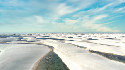 This is the most beautiful place in Brazil Lencois Maranhenses
