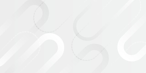 Abstract minimal vector background with soft gray gradient, circular curves, and geometric line patterns. Ideal for modern design, presentations, and professional templates.