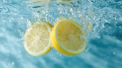 lemon and water