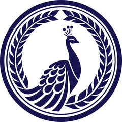 This elegant design symbolizes beauty and prestige, making it perfect for formal branding, invitations, or decorative art.