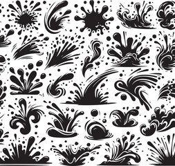 Computer school graduation silhouette banner isolated on transparent background