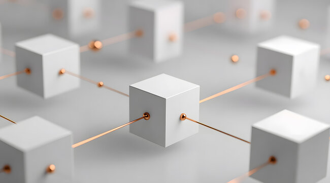 The Connection Network between Cubes and Lines - Powered by Adobe