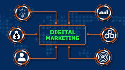 Digital marketing is the use of online channels, platforms, and strategies to promote products, services, or brands, engage audiences, and drive business growth.