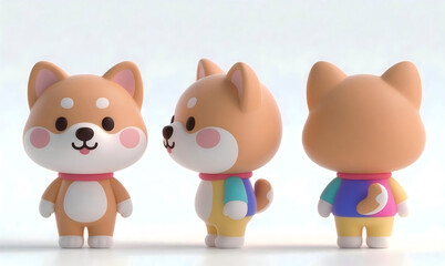 AI 3D Puppy Model
