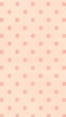Soft pink polka dot pattern