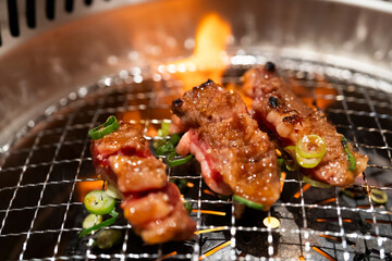 中落ちカルビ焼肉